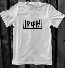 Load image into Gallery viewer, ip4H White Short Sleeve Tee